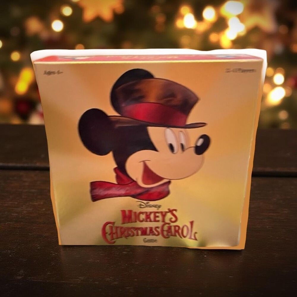 2022 Disney Mickey's Christmas Carol Holiday Game By Funko 2-4 players